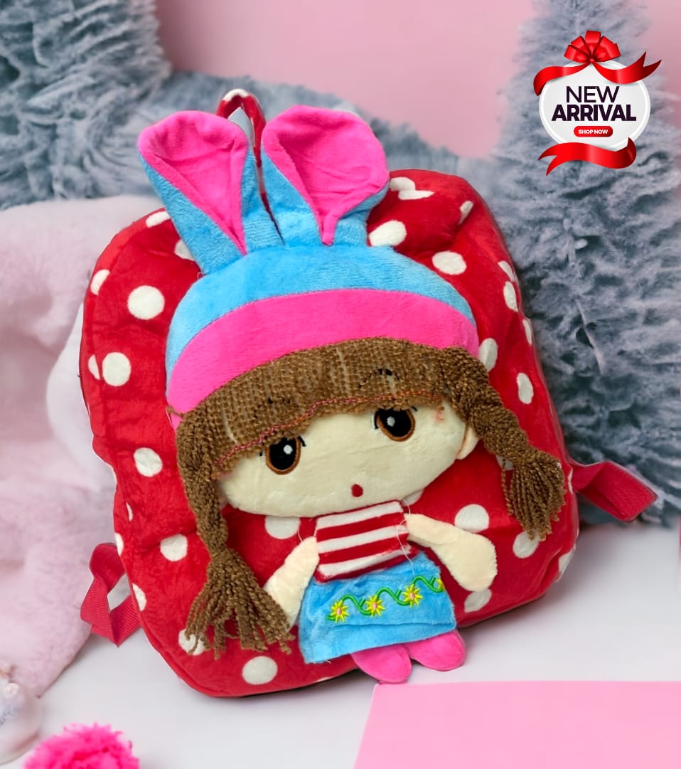 Imported 3D Beautiful Girls Backpack for Kids